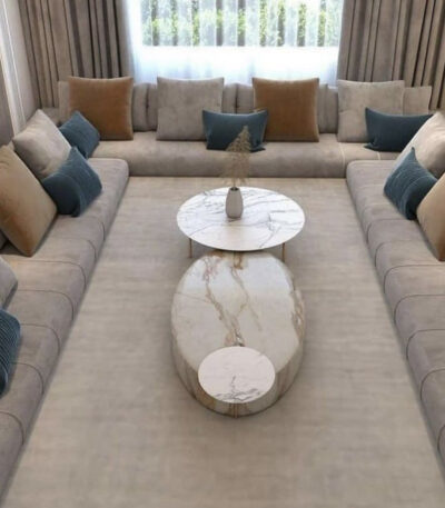 Vintage-Inspired Distressed Rug – Antique Charm Reimagined