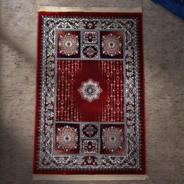 INM Luxury Red Color Rugs Buy Online