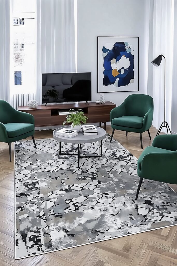 Modern living room Rugs Buy Online