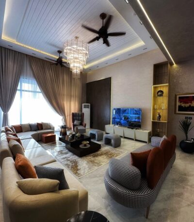 INM Luxury and Gold Furniture Collection Interiors
