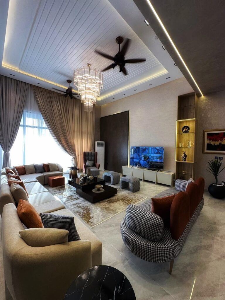 INM Luxury and Gold Furniture Collection Interiors