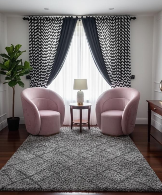 Inam Curtain Designs For Drawing Room