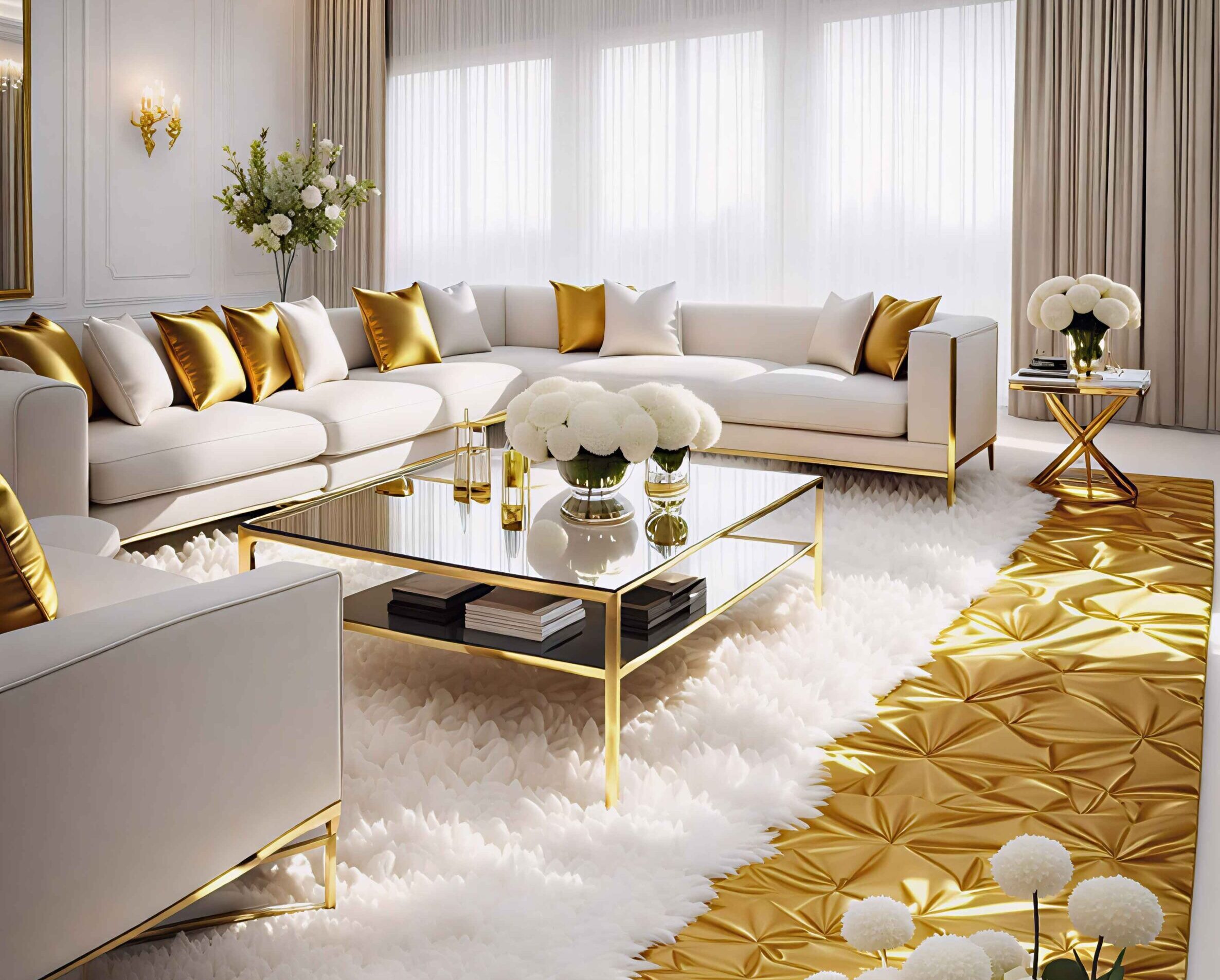 Inam L Shape Sofa Design