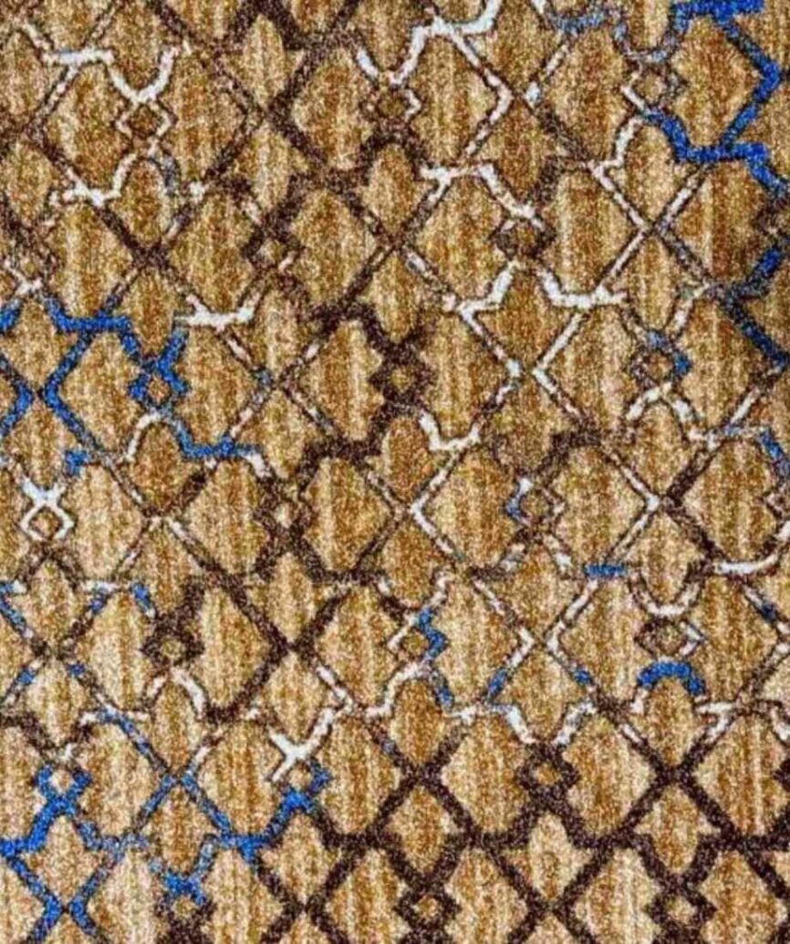 Inam Imperial Trellis Geometric Carpet - InamCarpets
