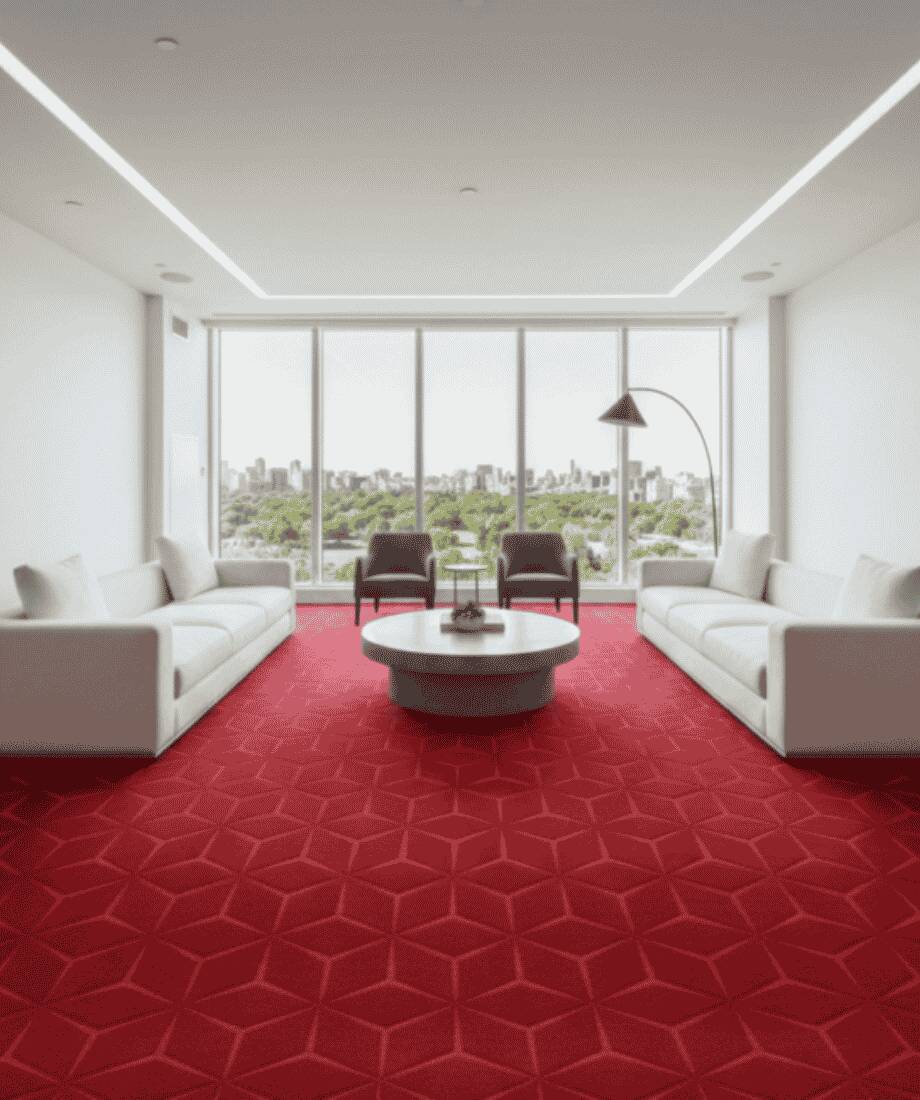 Isometric 3D Cube Wall to Wall Carpet - Image 5