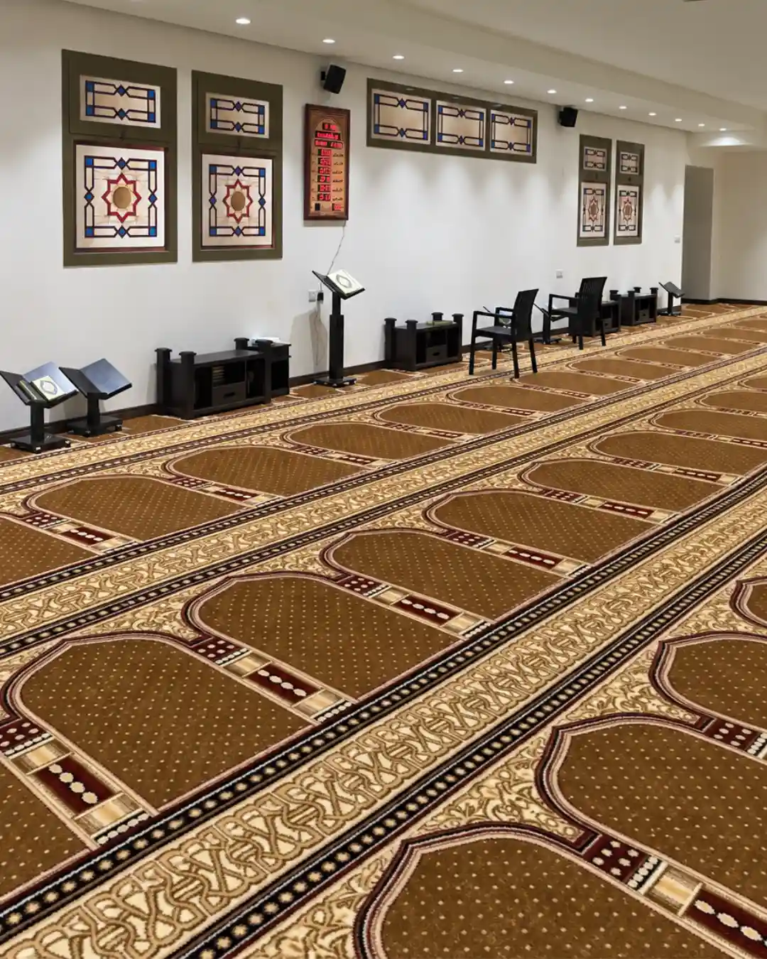 Brown Pakistani Olympia Masjid Carpet