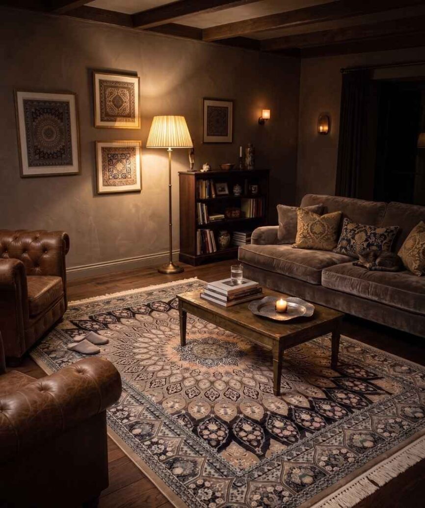 Dynamic Ancient Garden Rug - InamCarpets