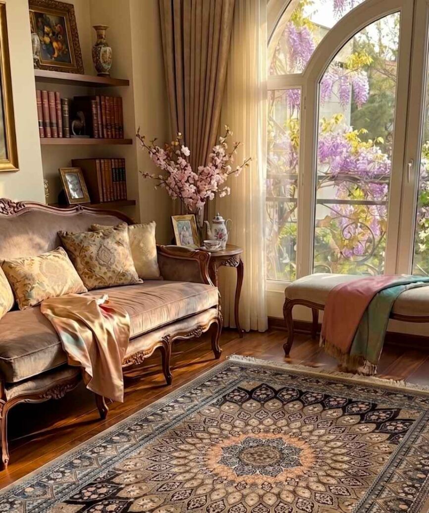 Dynamic Ancient Garden Rug - InamCarpets