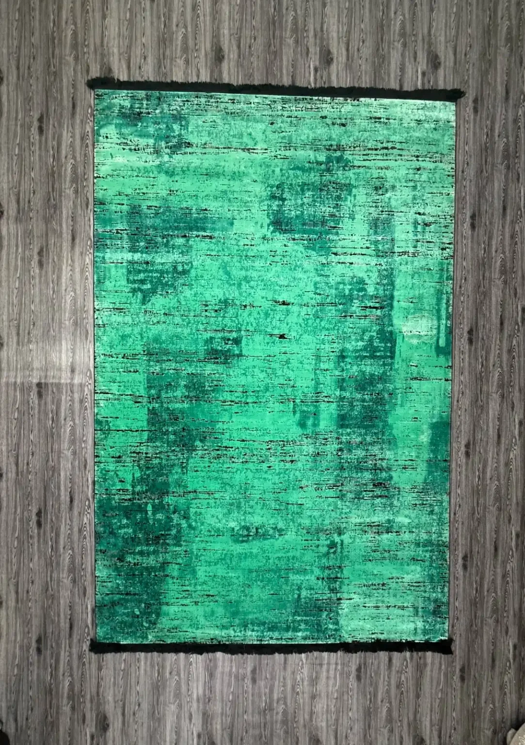Emerald Green Abstract