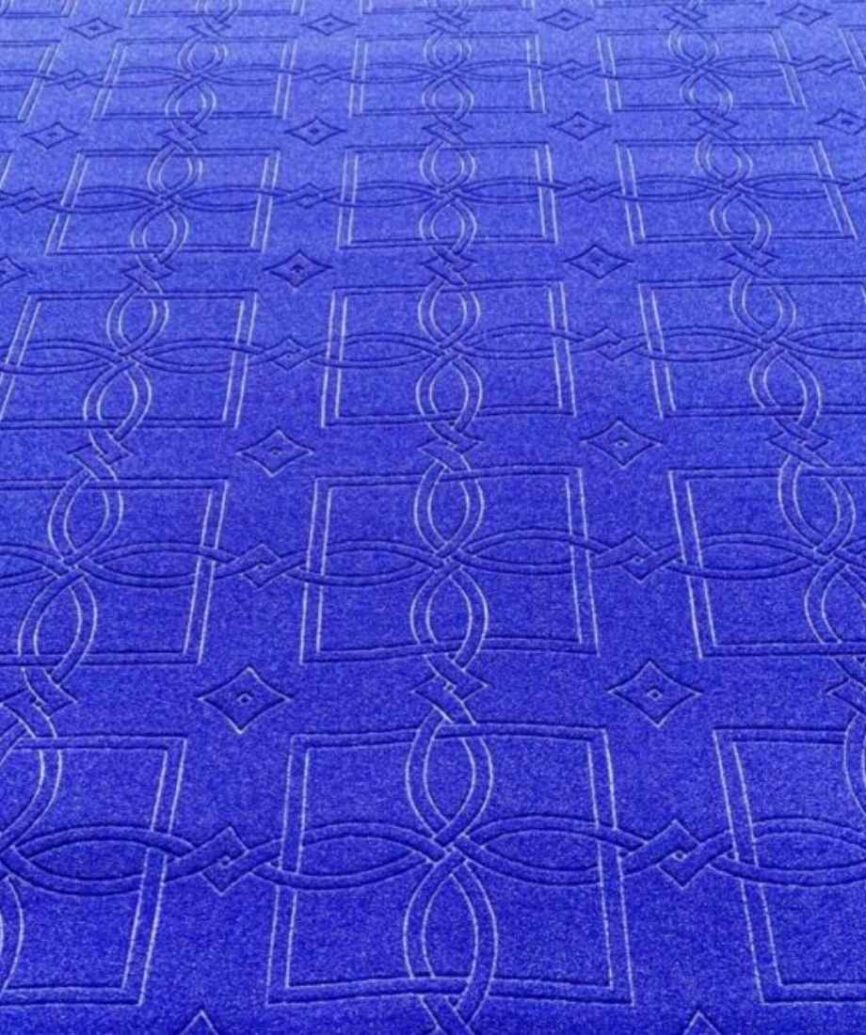 Inam Flora Multi Color Floral Wall to Wall Carpet