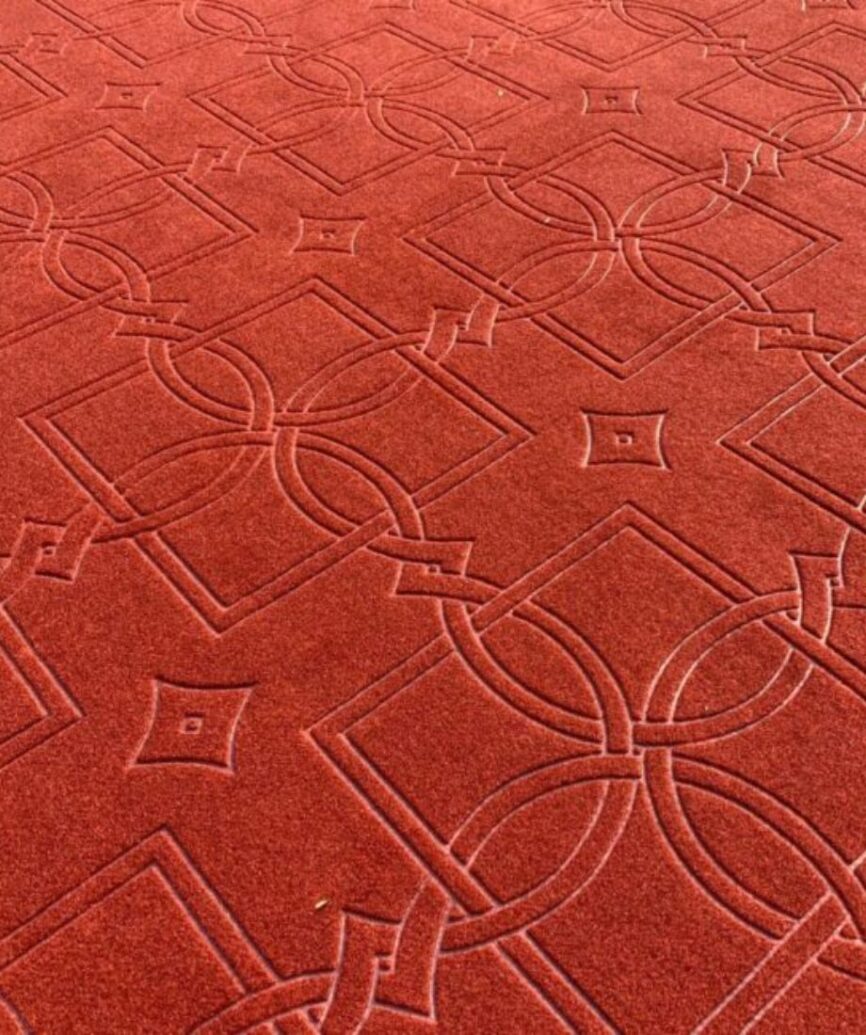 Inam Flora Multi Color Floral Wall to Wall Carpet - InamCarpets