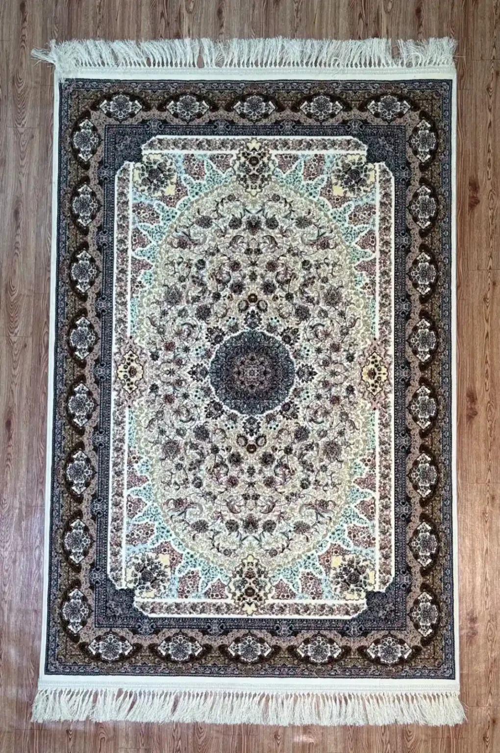 Ivory & Deep Navy Blue