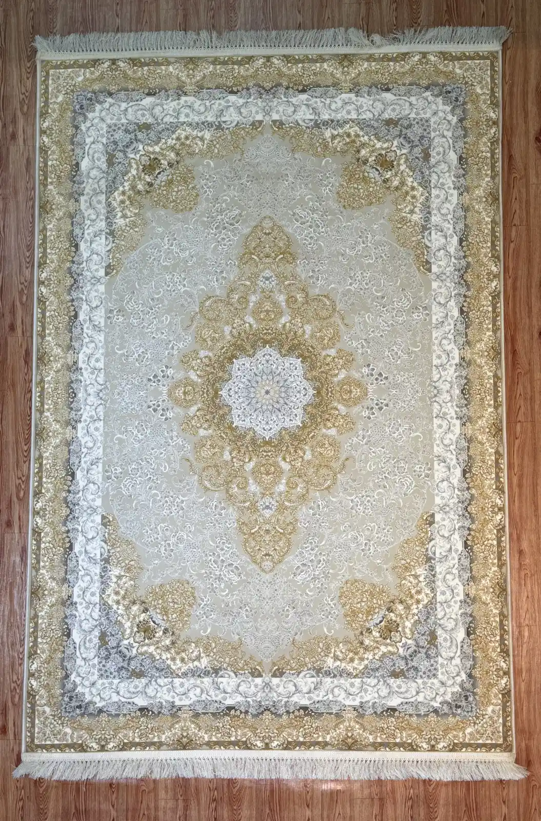 Ivory White & Luxury Gold Persian Style Qaleen