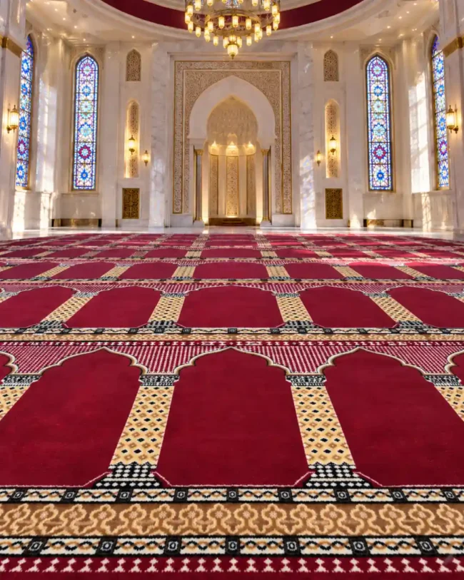 Maroon Pakistani Olympia Masjid Jainamaz