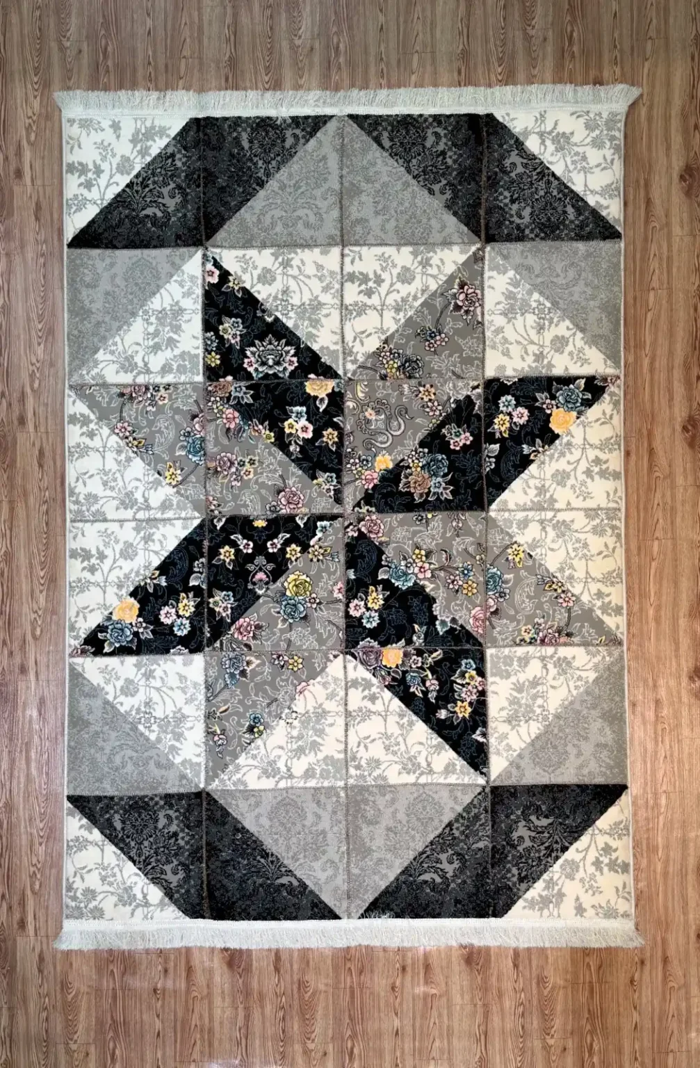 Midnight Bloom (Black & Pastel)