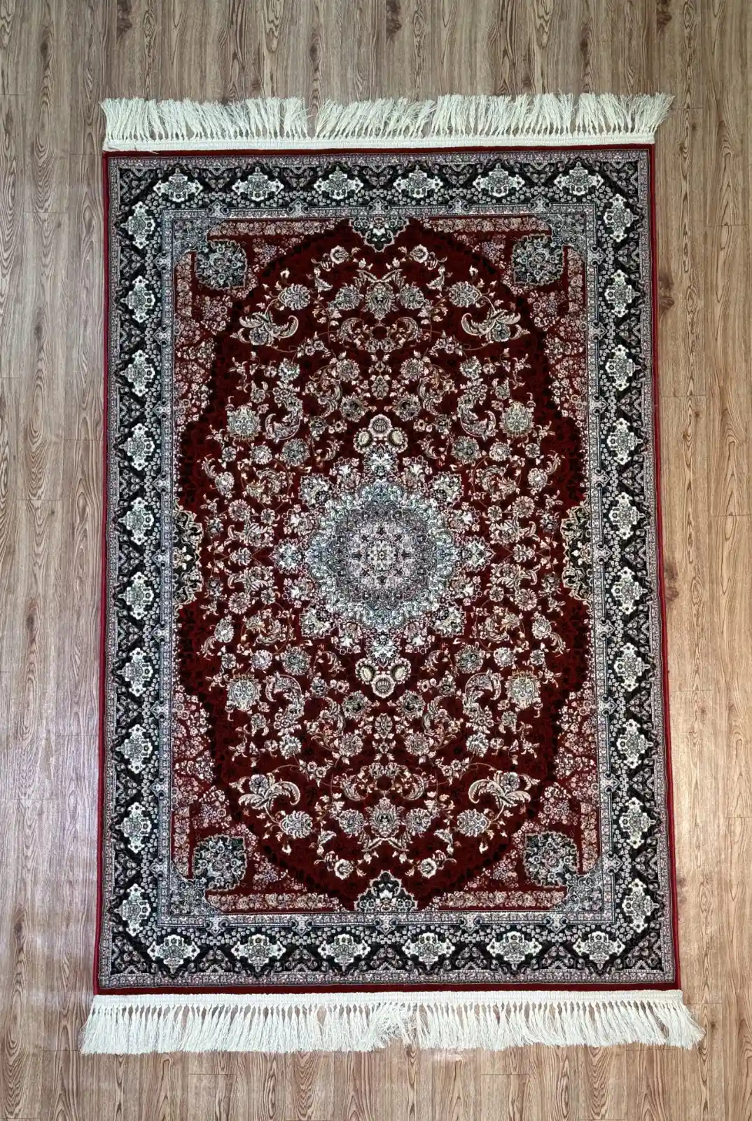 Oxblood Red and Ivory