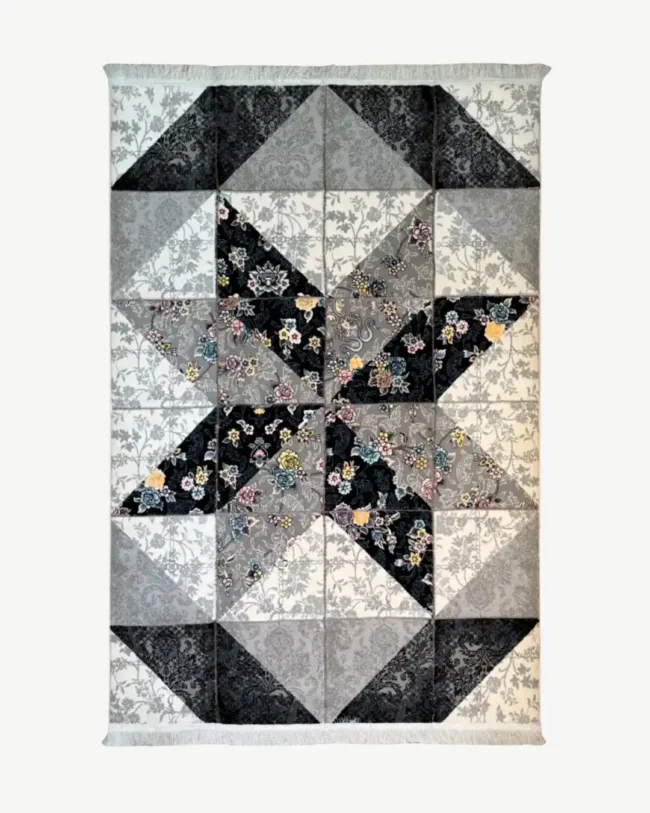 Patchwork Hand-Woven Area Rug