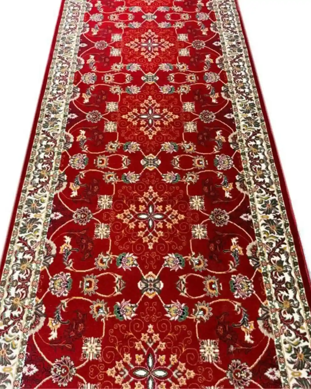 Red Irani 500 Reeds Masjid Carpet - Image 3