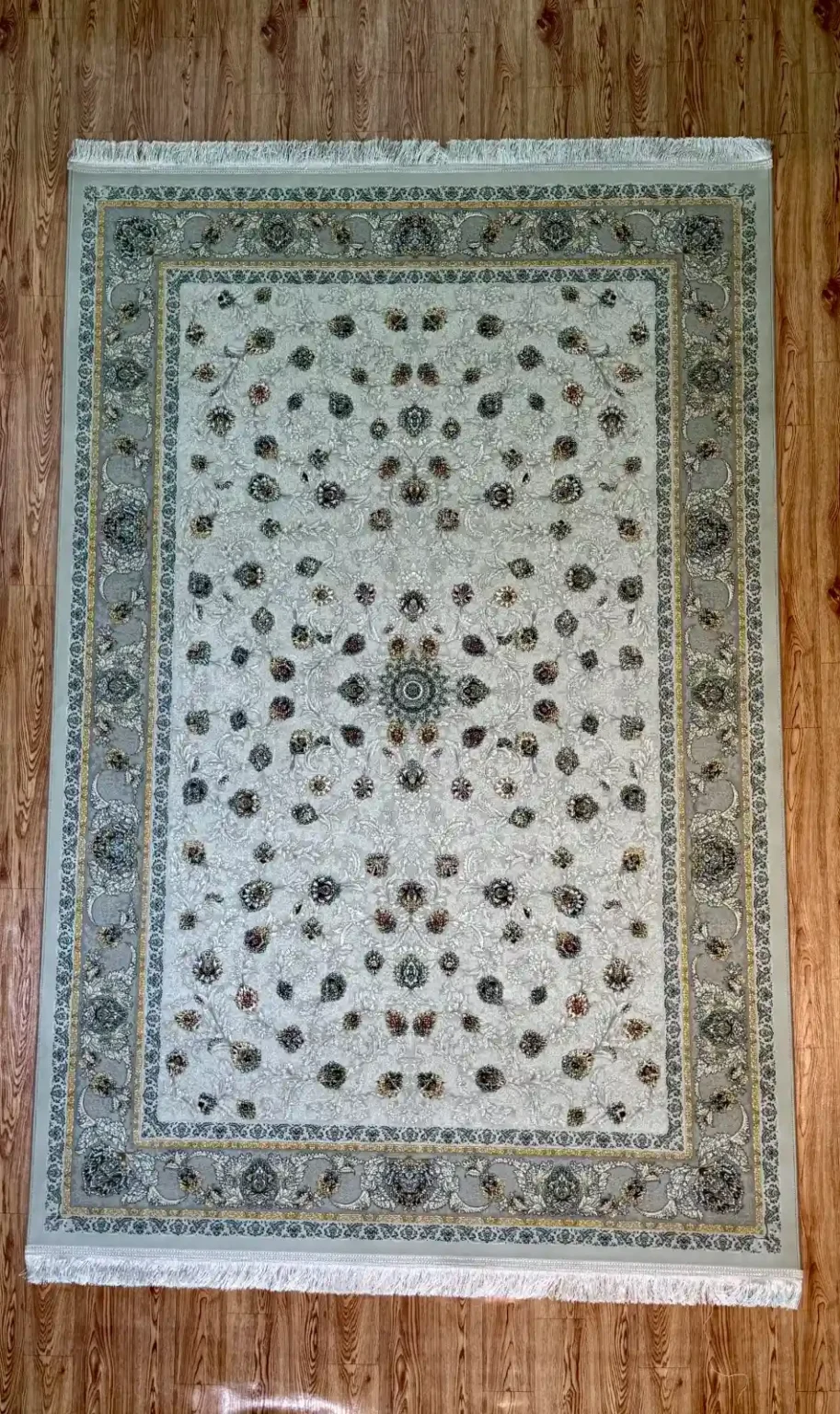 Sage Green and Silver Grey