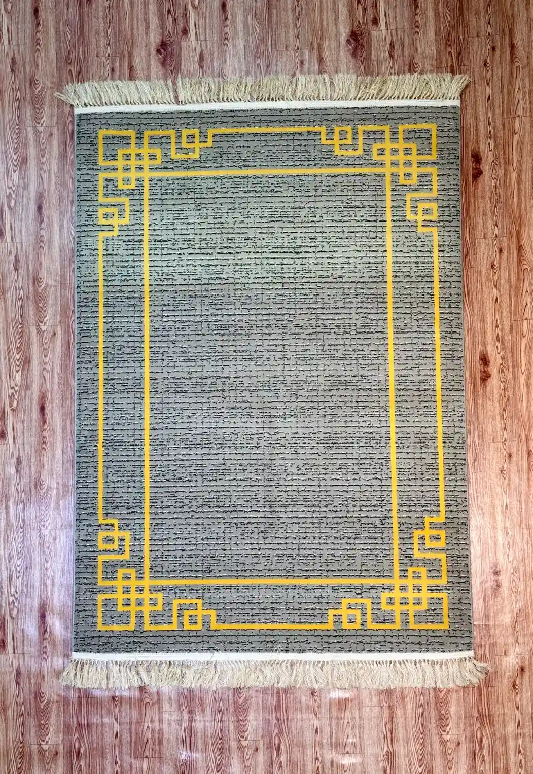 Slate Grey Mustard Yellow