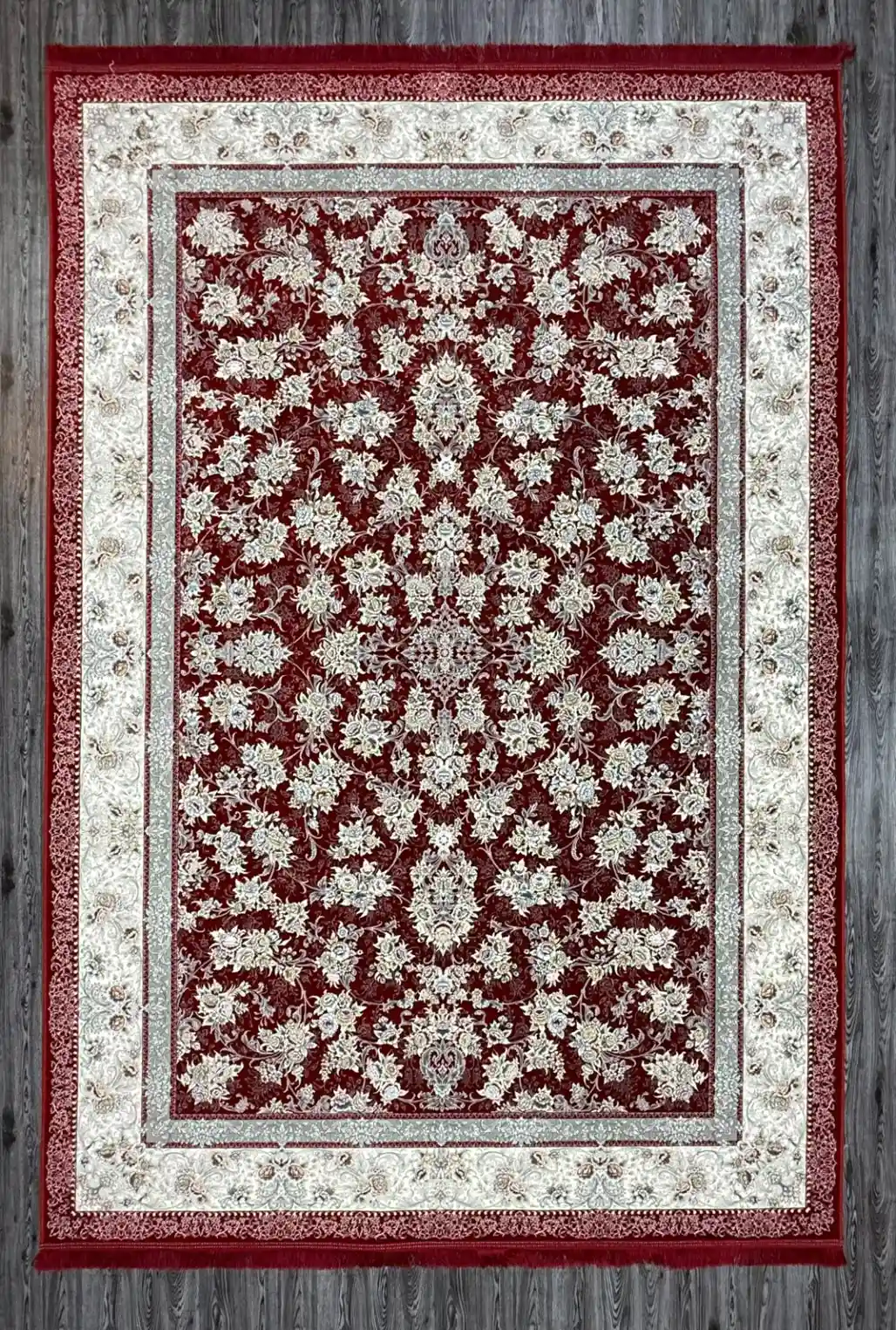 The Crimson Floral (Burgundy & Ivory)