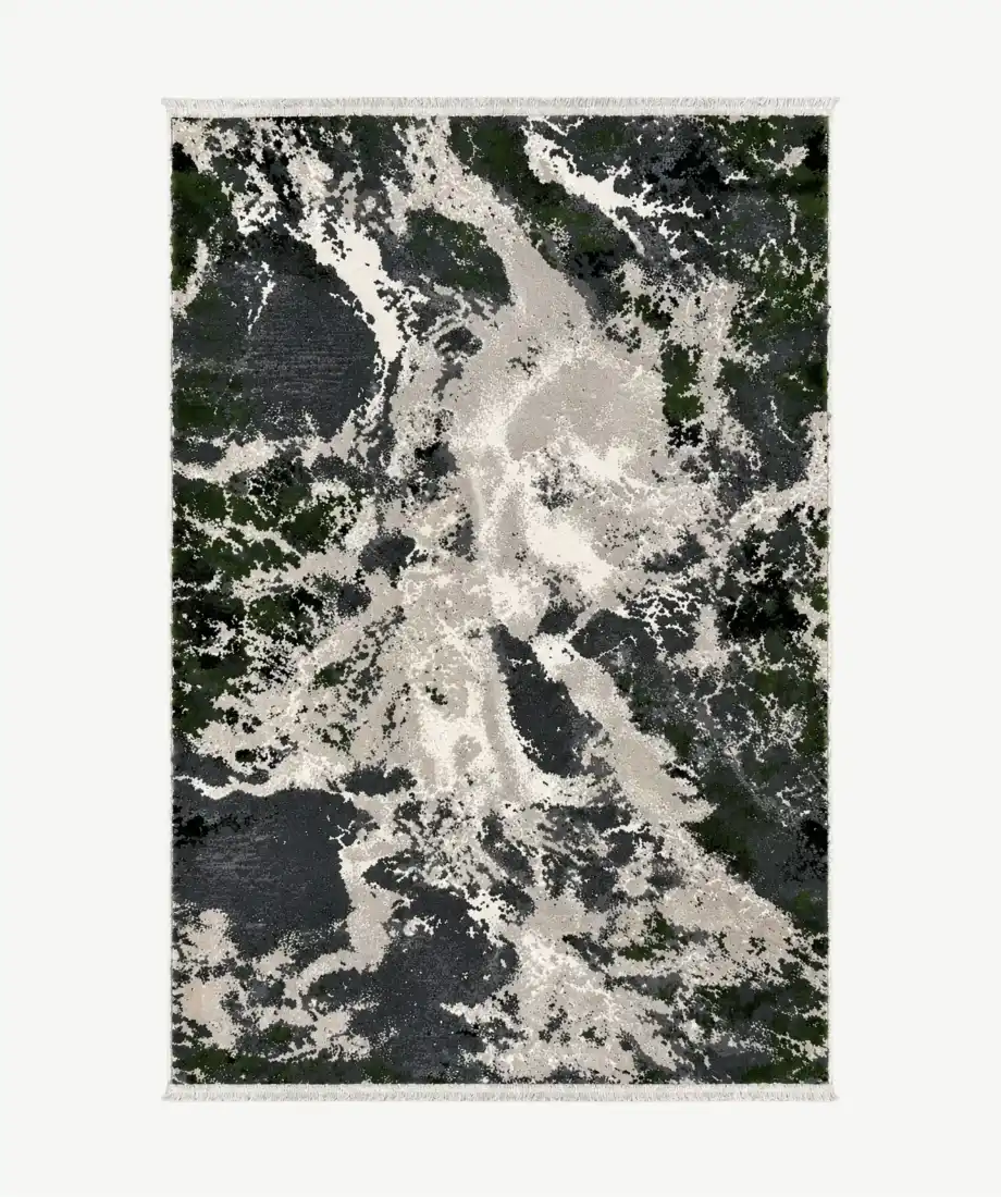 Artistic Marble Gray Area Rug