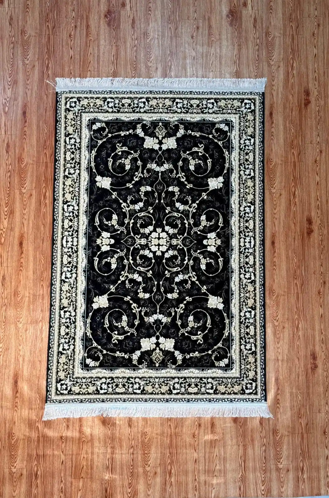 Charcoal Black & Ivory