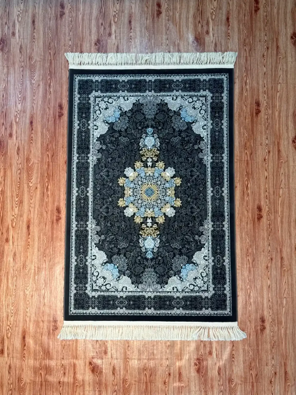 Charcoal Black & Silver