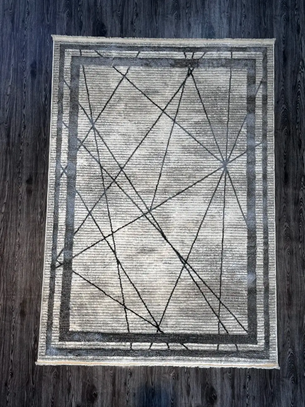 Charcoal Grey Off-White