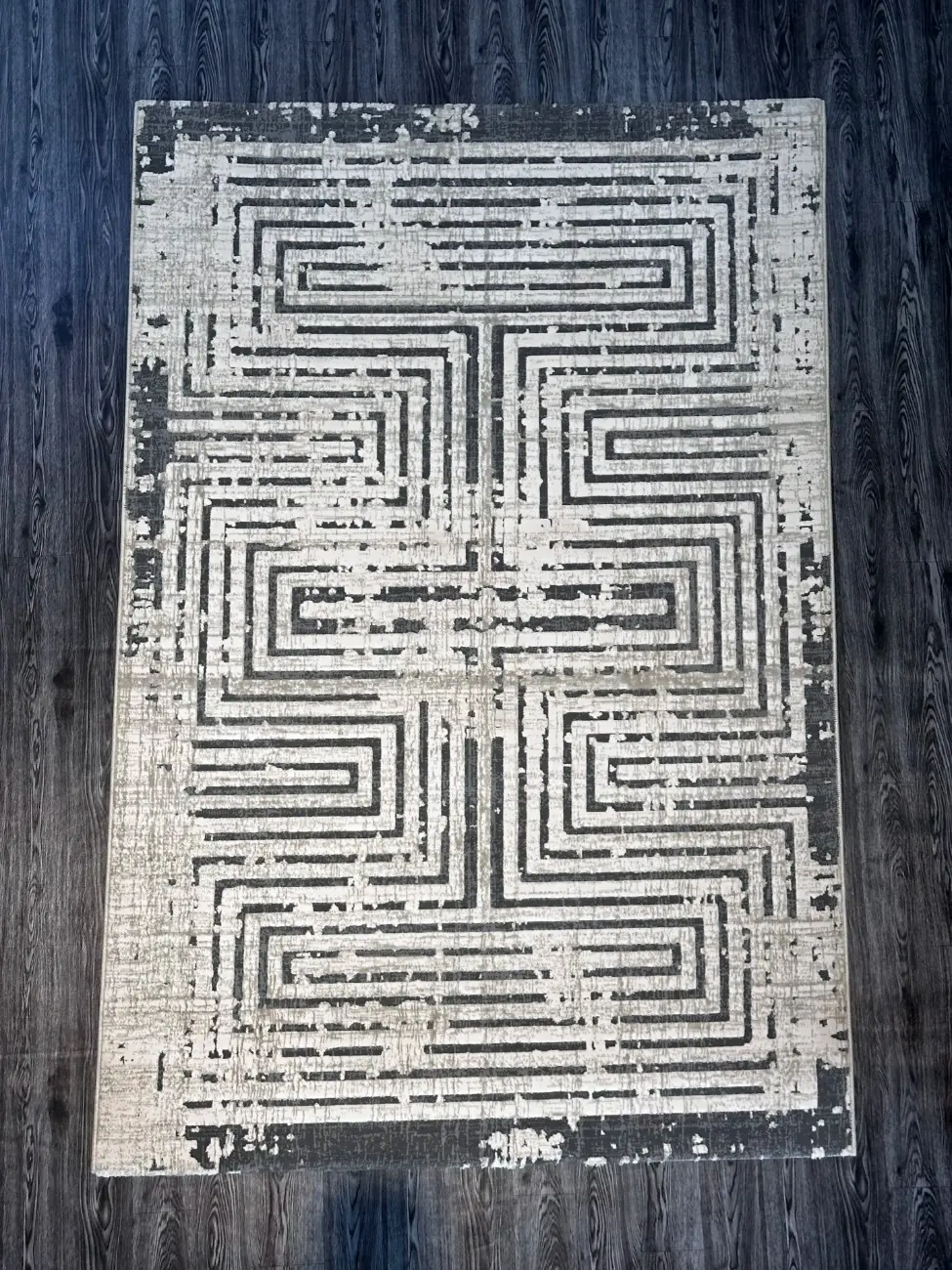 Dark Grey & Off-White