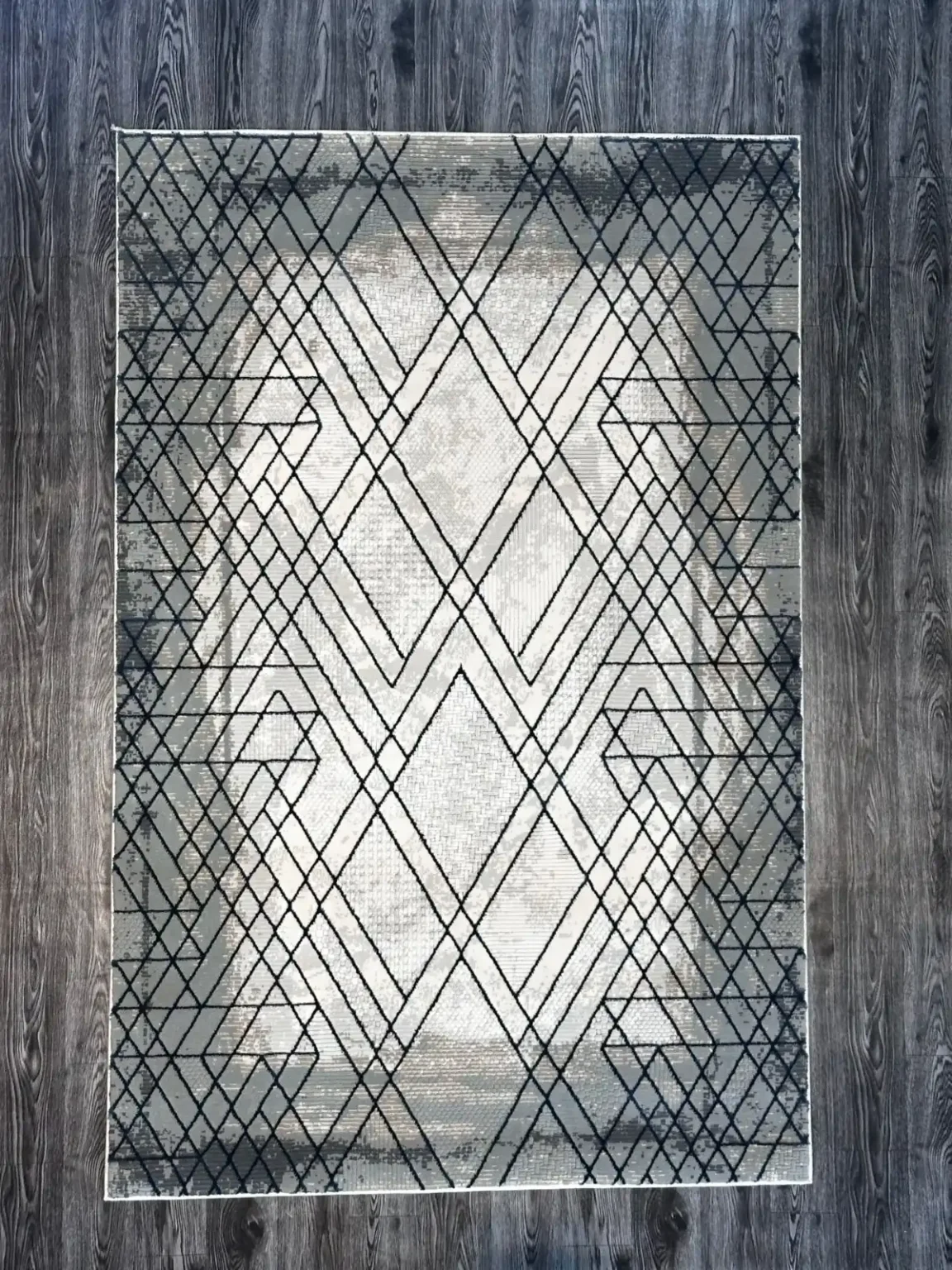 Grey & Cream Multi-Colored Accents