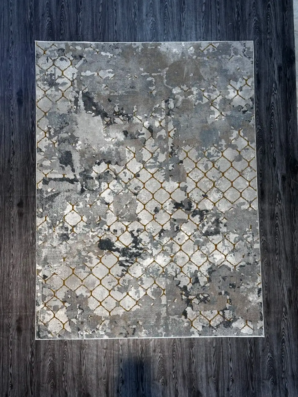 Grey & Mustard Yellow OR Gold