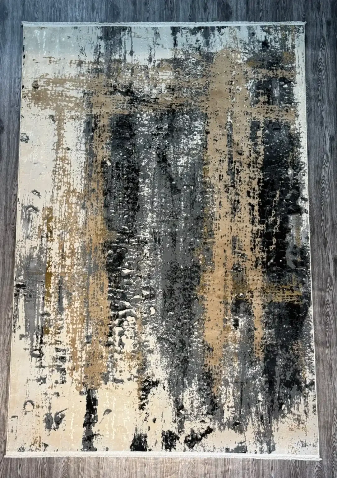 Heavy Black Grey and Golden