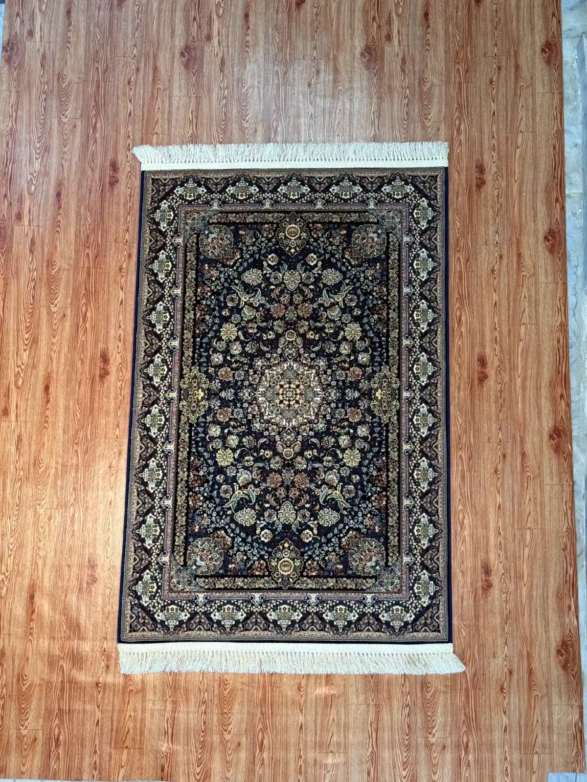 Midnight Navy & Antique Gold