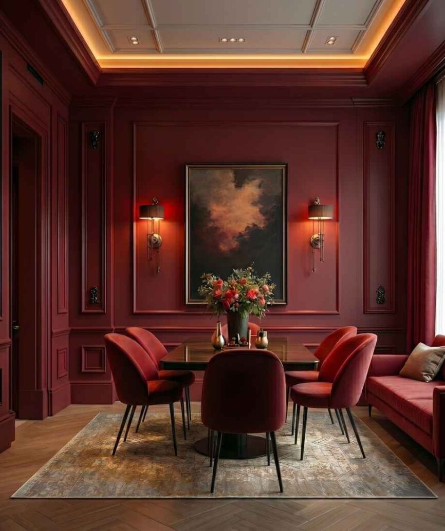 Modern vintage-style Turkish Ru