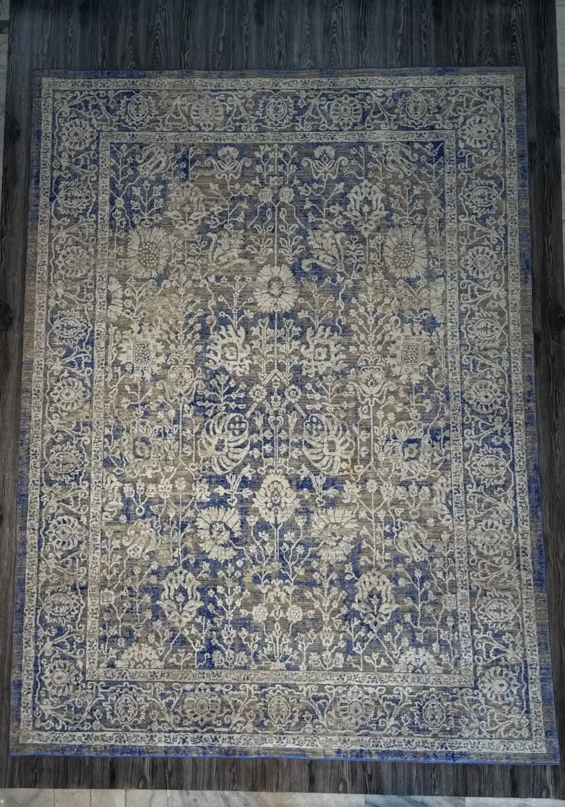 Royal Blue & Silver Grey