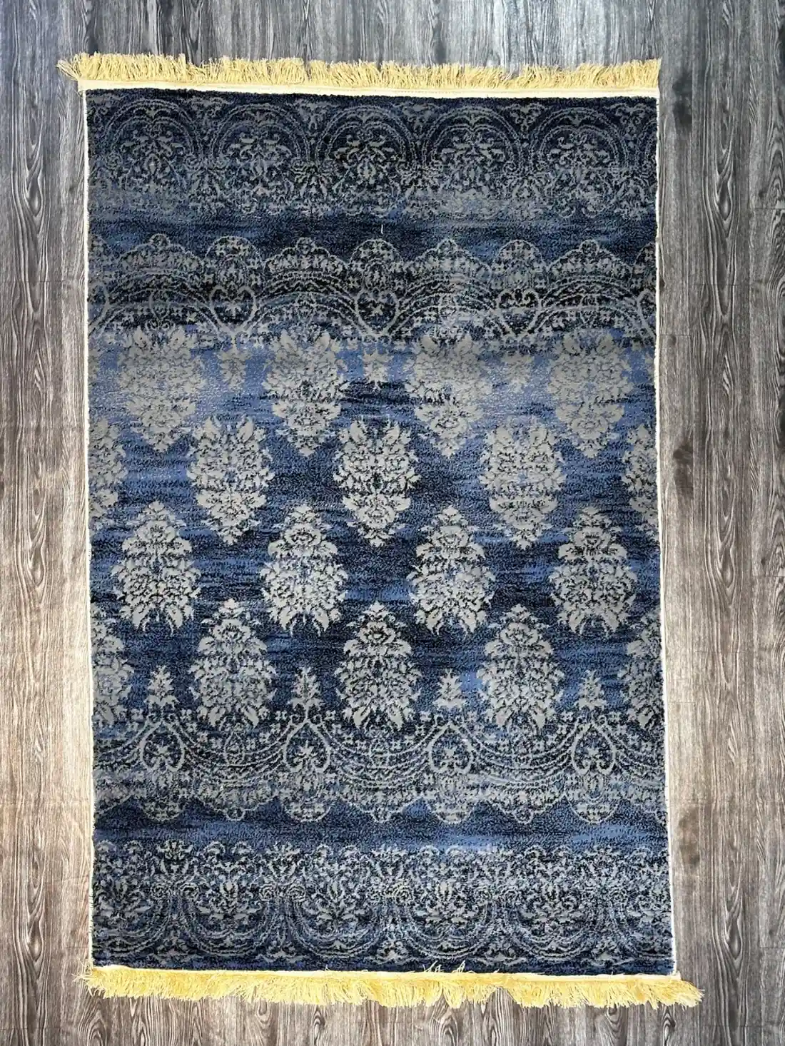 Royal Blue and Silver