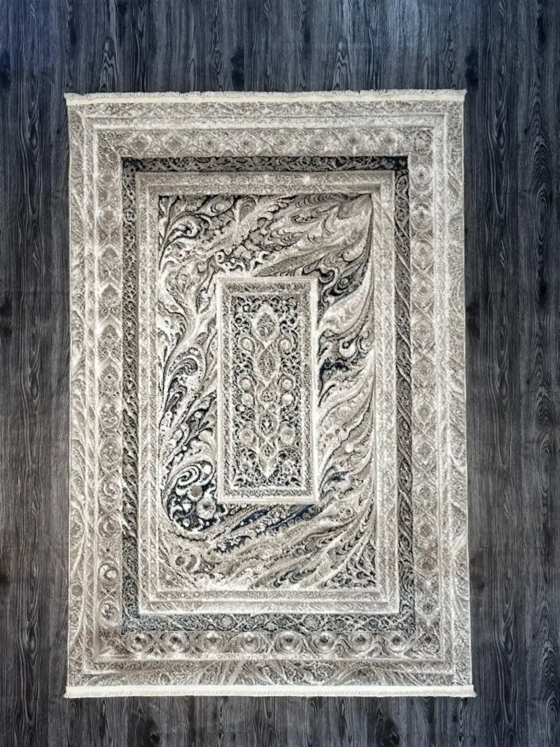 Steel Grey and Brown