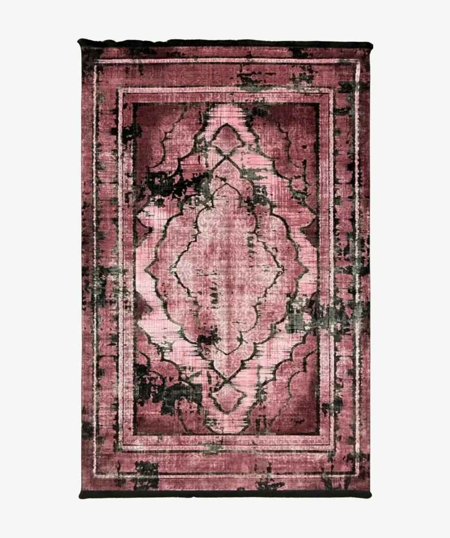 Inam Dusty Jewel Vintage Pink Persian Rug