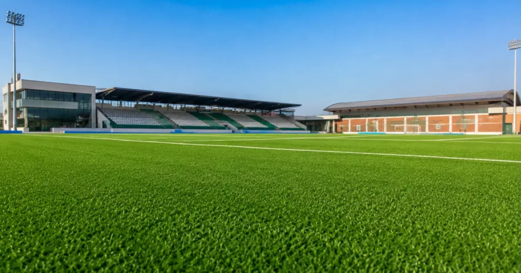 Commercial artificial grass for sports