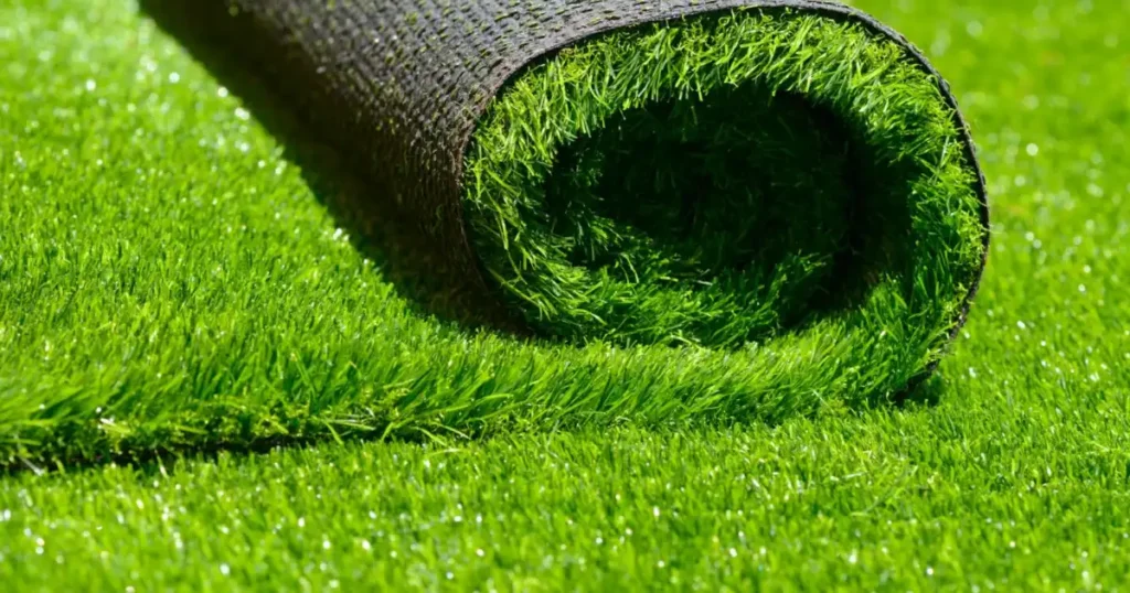 High density artificial grass roll texture
