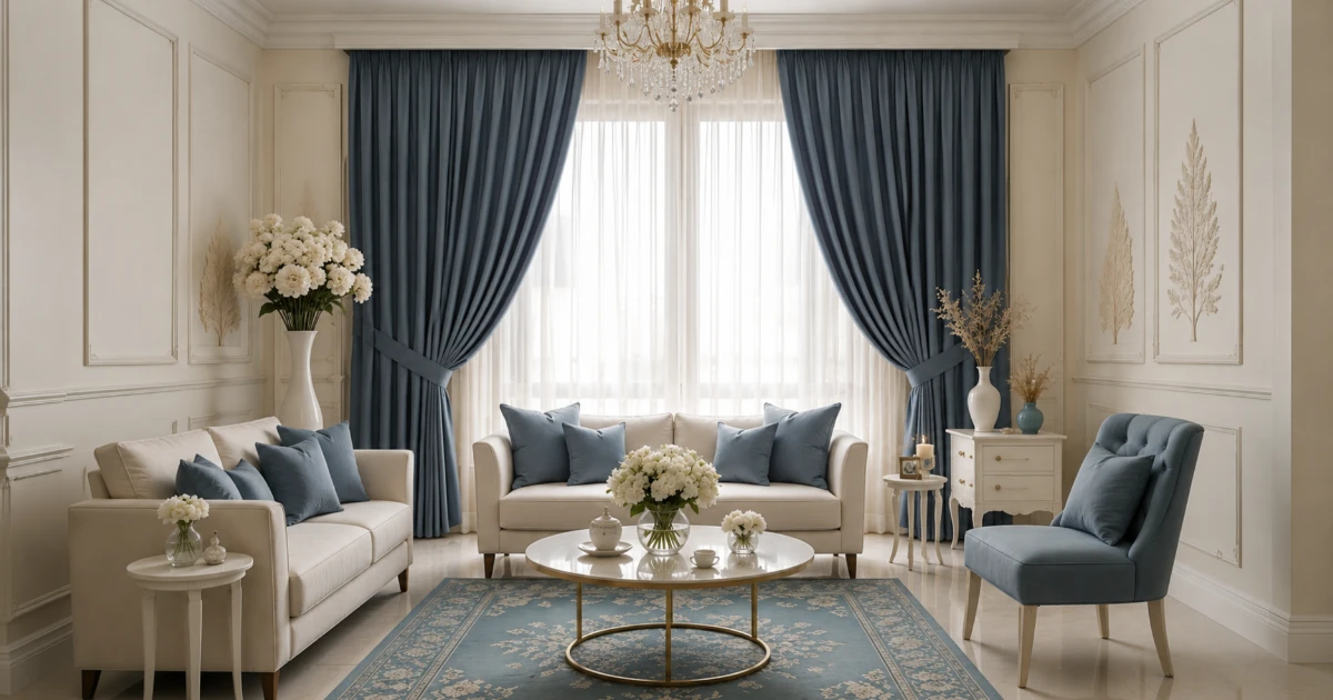 Modern Living Room Curtains