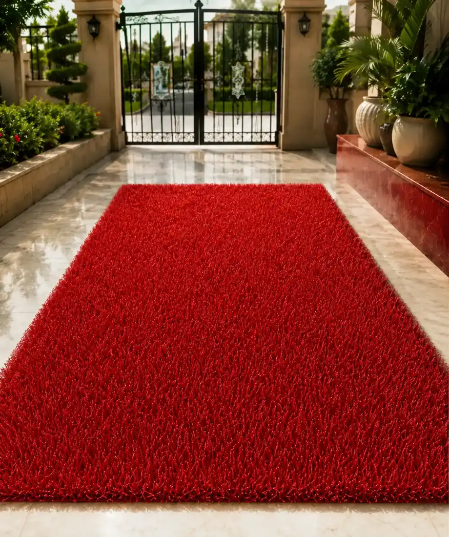 10mm Red Artificial Grass - Image 2