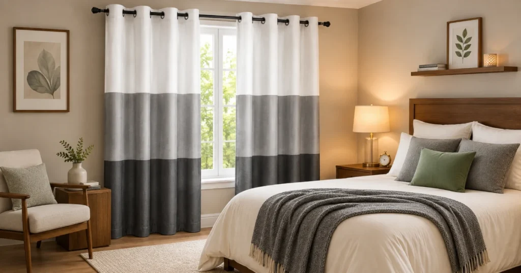 Modern Bedroom Curtains
