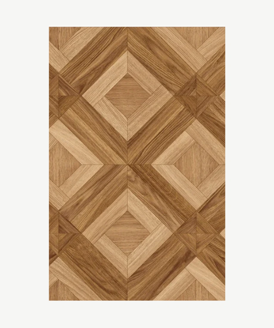 Classic Walnut Diamond Parquet Flooring