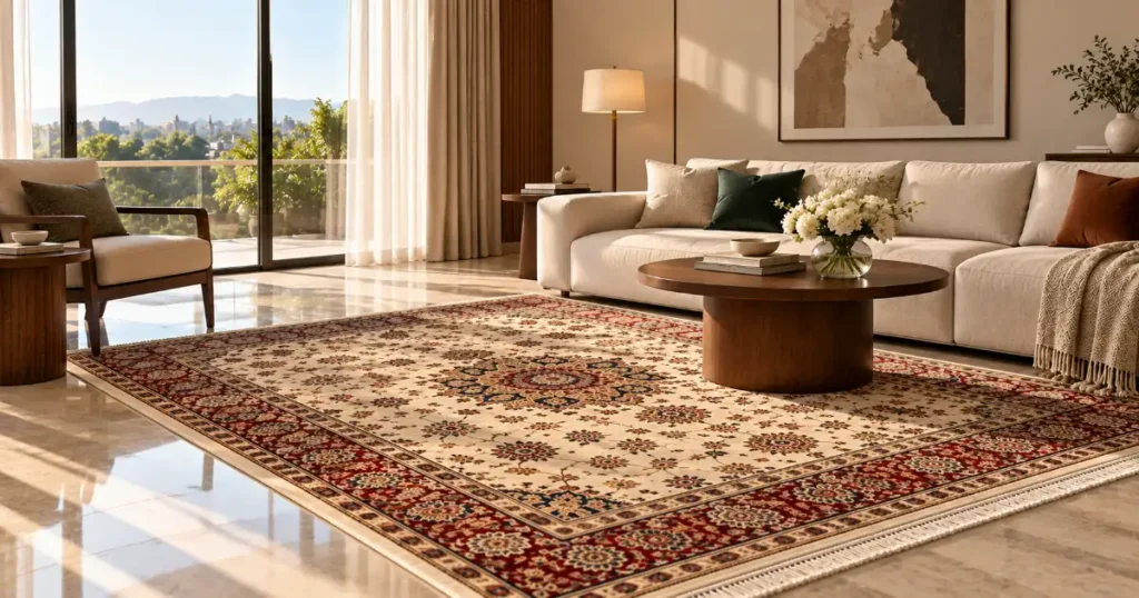Living Room Area Rug Care