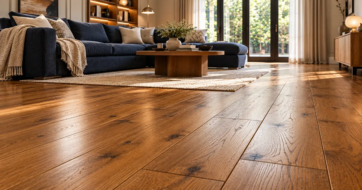Maintain Wooden flooring