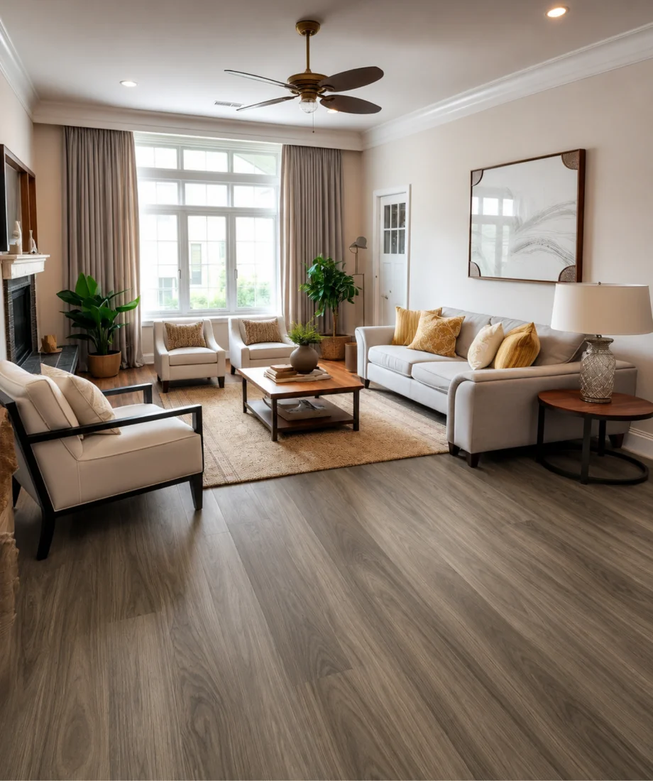 Rustic Natural Walnut Wood Flooring - Image 2